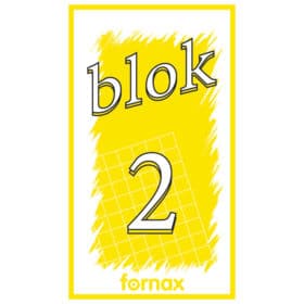 Blok za bilješke 65 x 115 mm 50L br.2 Fornax
