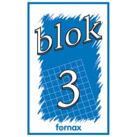 Blok za bilješke 80 x 130 mm 50L br.3 Fornax