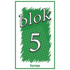 Blok za bilješke 100 x 170 mm 50L br.5 Fornax