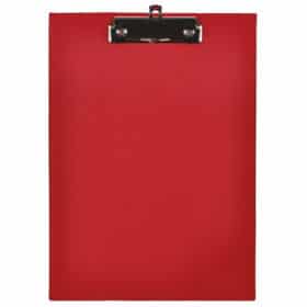 Ploča klip+kvačica A4 kartonski pp Fornax crvena