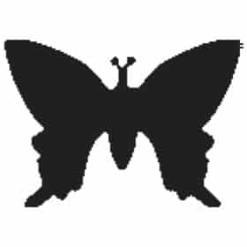 Bušač 1 rupa veća-leptir Heyda blister