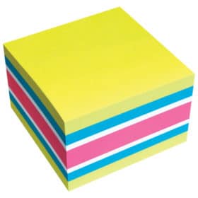 Blok samoljepljiv kocka 75x75mm 450L Brilliant Global Notes sortirano