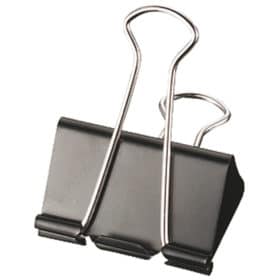 Kvačice za papir 15mm no.105 crne