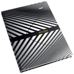 Connect Bilježnica tvrdi uvez A4 crte 80L 80g Premium