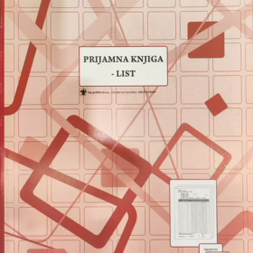 Obrazac P-3/1 prijamna knjiga A4