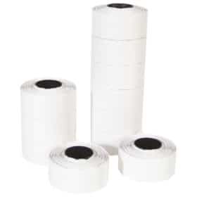 Etikete u roli bijele 26 x 16 mm oble dvoredne Printex