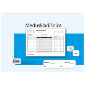 Obrazac A-26 međuskladišnica 1+4 Fokus