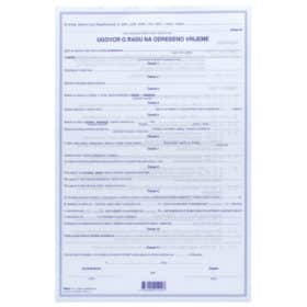 Obrazac E-4-2 ugovor o radu na određeno vrijeme Fokus