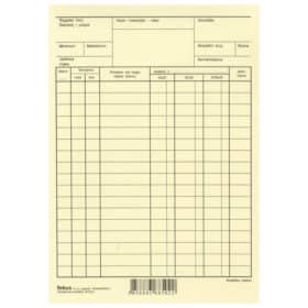 Obrazac A-4 skladišna kartica A5 Fokus žuta Fokus