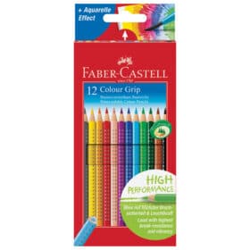Drvene bojice 12 boja Grip 2001 Faber Castell