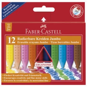 Voštane boje 12boja Jumbo Grip 2001 Faber Castell blister