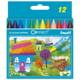 Voštane boje 12 boja kartonska kutija Connect blister