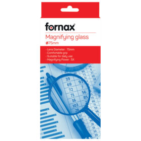 Povećalo 5x-fi 75mm pvc Fornax crno blister - Slika 2