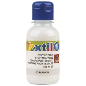 Boja tempera za tekstil 125ml CMP.410TX125100 bijela