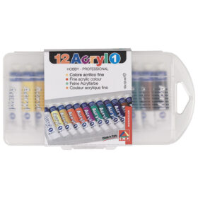 Boja tempera akrilna 18ml aluminijska tuba 10boja CMP.405TA10SP - Slika 2