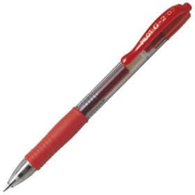Crveni Roler gel grip 0,7 mm G2 Pilot BL-G2-7-R