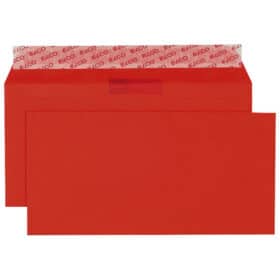 Crvena kuverta u boji 11x23cm strip Elco