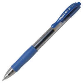 Plavi Roler gel grip 0,7mm G2 Pilot BL-G2-7-L
