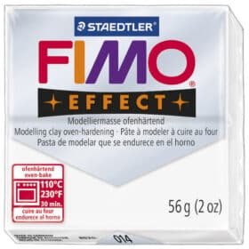 Masa za modeliranje 57g Fimo Effect Staedtler 8020-014 prozirno bijela