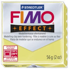 Masa za modeliranje 57g Fimo Effect Staedtler 8020-106 dragi kamen - citrin
