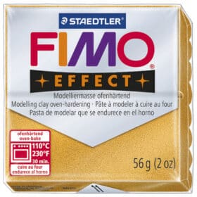 Masa za modeliranje 57g Fimo Effect Staedtler 8020-11 metalik zlatna