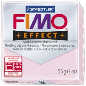 Masa za modeliranje 57g Fimo Effect Staedtler 8020-206 svijetlo roza