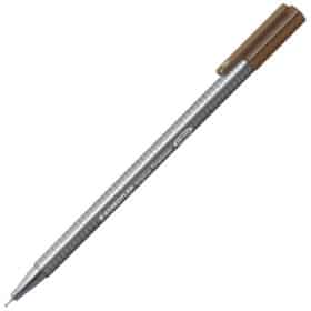 Flomaster fineliner 0,3mm Triplus Staedtler 334-77 tamno smeđi
