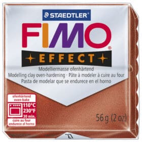 Masa za modeliranje 57g Fimo Effect Staedtler 8020-27 metalik bakrena