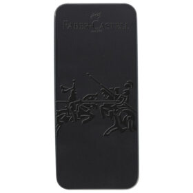 Garnitura olovka kemijska+nalivpero Grip Edition 2011 Faber Castell mat crna - Slika 2