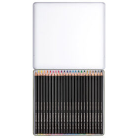 Boje drvene 24boje metalna kutija Super Soft Design Journey Staedtler - Slika 2