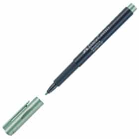 Marker permanentni 1-2mm Metallic Faber Castell 160794 metalik zeleni