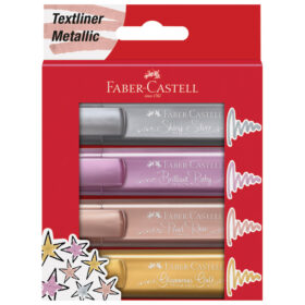 Signir 1-5mm 46 Metallic Faber Castell 154640 4boje blister