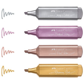 Signir 1-5mm 46 Metallic Faber Castell 154640 4boje blister - Slika 2
