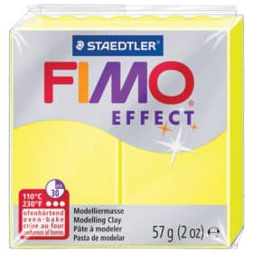 Masa za modeliranje 57g Fimo Effect Neon Staedtler 8010-101 neon žuta