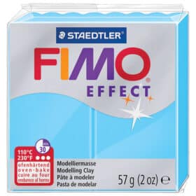Masa za modeliranje 57g Fimo Effect Neon Staedtler 8010-301 neon plava
