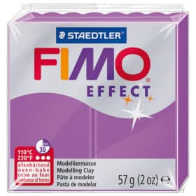 Masa za modeliranje 57g Fimo Effect Neon Staedtler 8010-601 neon ljubičasta