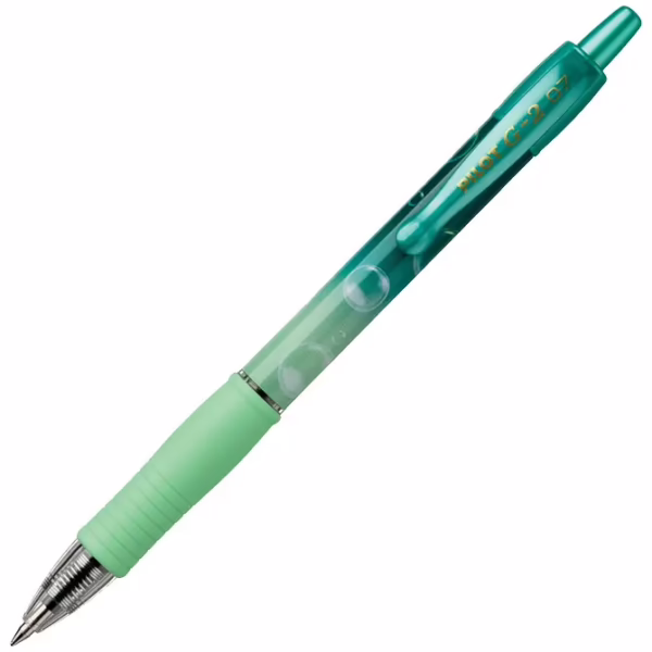 Roler gel grip 0,7 mm G2 Bubble Pilot BLG27TRB-GG-L (plavi ispis) zeleni