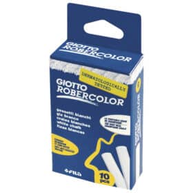 Kreda školska okrugla besprašna pk10 Giotto Fila 5368 bijela blister