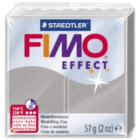 Masa za modeliranje 57g Fimo Effect Staedtler 8020-817 srebrna