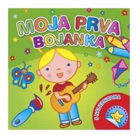 Moja prva bojanka zelena