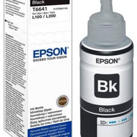Ink Jet Epson L110/210/355/550/L605,T6641 original crni
