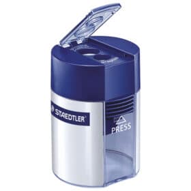 Šiljilo metalno s pvc kutijom 2rupe Staedtler 512001