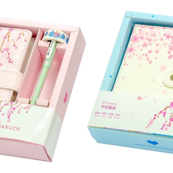 Organizer s olovkom i ukrasnom trakom SAKURA