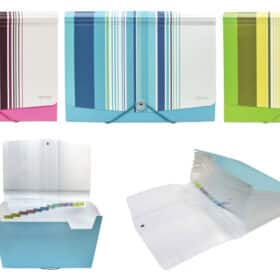 Mapa harmonika pvc A4 13 preg. OPTIMA P48