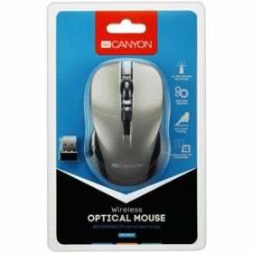 Miš bežični Canyon cne-cmsw1 grey