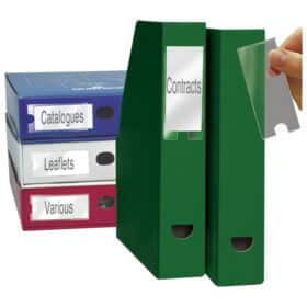 Etui za registrator samoljepljiv 55 x 150 mm + karton pk6 3L