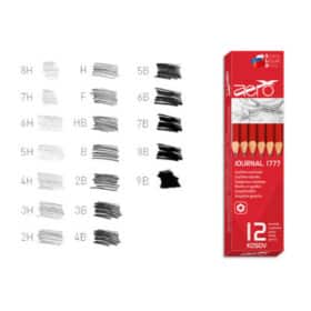 Olovka grafitna Aero journal 2B 1777-0212-1