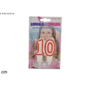 Svijeća rođendanska broj 10