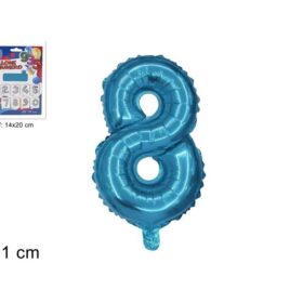 Balon folijski broj 8 plavi