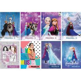 Pisanka D / bilježnica s crtama / za cure Frozen